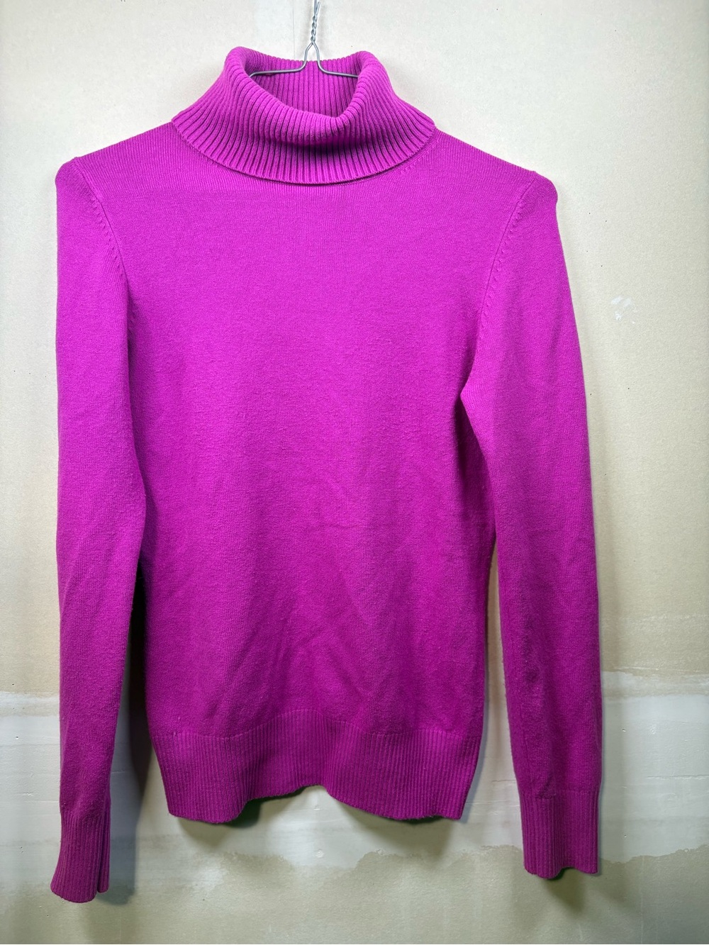 French Connection Fuchsia Turtleneck Sweater